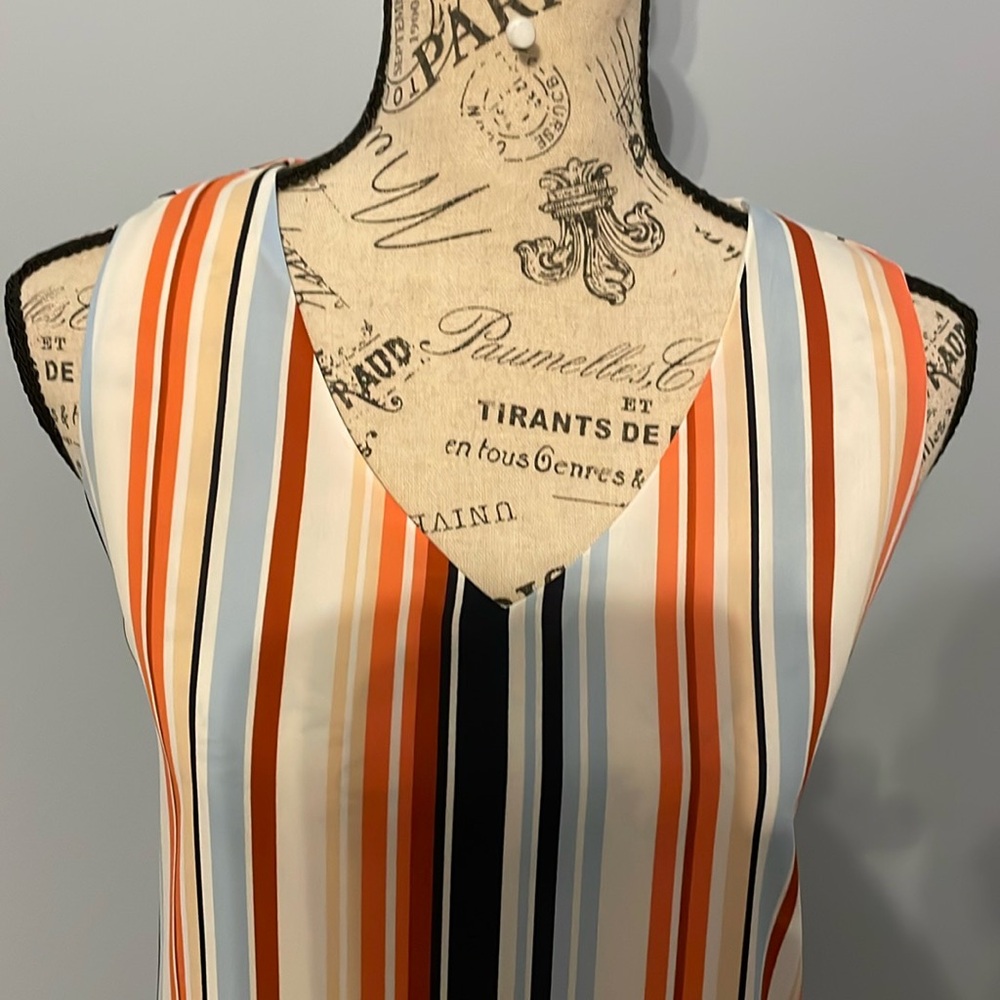 Multi Colored Sleeveless Top, EUC - Picture 3 of 10